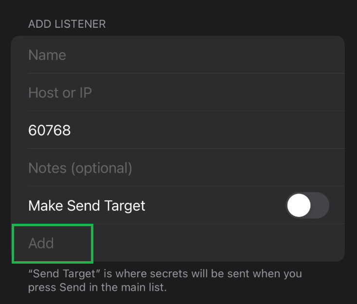 NovaKey-iOS-App Add Listener